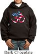 Kids Yoga Hoodie Patriotic Om Hoody