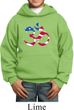 Kids Yoga Hoodie Patriotic Om Hoody