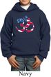 Kids Yoga Hoodie Patriotic Om Hoody