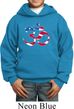 Kids Yoga Hoodie Patriotic Om Hoody