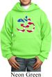 Kids Yoga Hoodie Patriotic Om Hoody