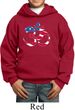 Kids Yoga Hoodie Patriotic Om Hoody