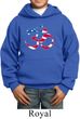 Kids Yoga Hoodie Patriotic Om Hoody