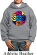 Kids Yoga Hoodie Pop Art Om Hoody