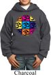 Kids Yoga Hoodie Pop Art Om Hoody