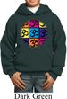 Kids Yoga Hoodie Pop Art Om Hoody