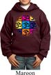 Kids Yoga Hoodie Pop Art Om Hoody