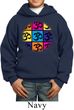 Kids Yoga Hoodie Pop Art Om Hoody