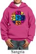 Kids Yoga Hoodie Pop Art Om Hoody