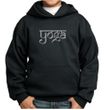 Kids Yoga Hoodie Sanskrit Yoga Text Youth Hoody