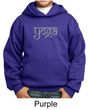 Kids Yoga Hoodie Sanskrit Yoga Text Youth Hoody