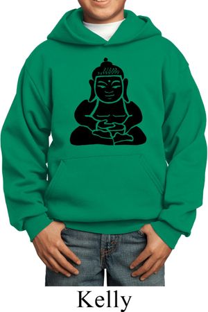 Kids Yoga Hoodie Shadow Buddha Hoody