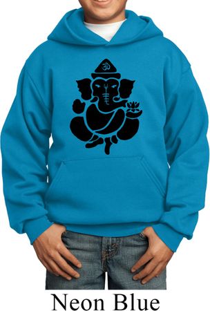 Kids Yoga Hoodie Shadow Ganesha Hoody