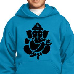 Kids Yoga Hoodie Shadow Ganesha Hoody