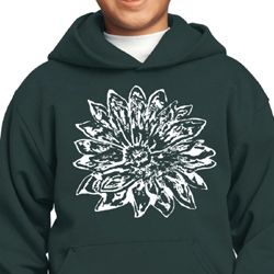 Kids Yoga Hoodie Sketch Lotus Hoody