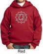 Kids Yoga Hoodie Sweatshirt Anahata Heart Chakra Youth Hoody