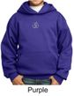 Kids Yoga Hoodie Sweatshirt Aum Hindu Patch Meditation Youth Hoody