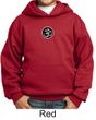Kids Yoga Hoodie Sweatshirt Aum Patch Sanskrit Youth Hoody