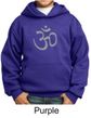 Kids Yoga Hoodie Sweatshirt Aum Symbol Meditation Youth Hoody