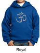 Kids Yoga Hoodie Sweatshirt Aum Symbol Meditation Youth Hoody