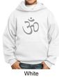 Kids Yoga Hoodie Sweatshirt Aum Symbol Meditation Youth Hoody