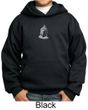 Kids Yoga Hoodie Sweatshirt Buddha Buddhist Small Print Youth Hoody
