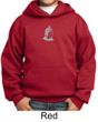 Kids Yoga Hoodie Sweatshirt Buddha Buddhist Small Print Youth Hoody