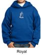 Kids Yoga Hoodie Sweatshirt Buddha Buddhist Small Print Youth Hoody