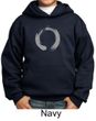 Kids Yoga Hoodie Sweatshirt Enso Zen Meditation Youth Hoody