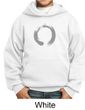 Kids Yoga Hoodie Sweatshirt Enso Zen Meditation Youth Hoody
