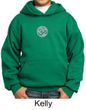 Kids Yoga Hoodie Sweatshirt  Om Symbol Small Print Youth Hoody