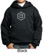 Kids Yoga Hoodie Sweatshirt Swadhisthana Chakra Symbol Youth Hoody