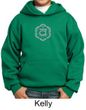 Kids Yoga Hoodie Sweatshirt Swadhisthana Chakra Symbol Youth Hoody