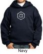 Kids Yoga Hoodie Sweatshirt Swadhisthana Chakra Symbol Youth Hoody