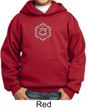 Kids Yoga Hoodie Sweatshirt Swadhisthana Chakra Symbol Youth Hoody