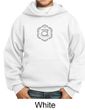 Kids Yoga Hoodie Sweatshirt Swadhisthana Chakra Symbol Youth Hoody