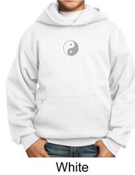 Kids Yoga Hoodie Sweatshirt Yin Yang Meditation Youth Hoody