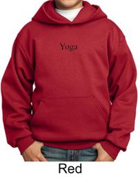 Kids Yoga Hoodie Sweatshirt Yoga Logo Meditation Youth Hoody