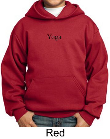 Kids Yoga Hoodie Sweatshirt Yoga Logo Meditation Youth Hoody