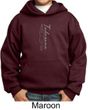 Kids Yoga Hoodie Tadasana Mountain Pose Youth Hoody