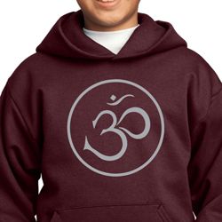 Kids Yoga Hoodie Thin OM Hoody