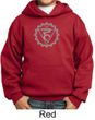 Kids Yoga Hoodie Vishuddha Chakra Meditation Youth Hoody