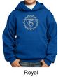 Kids Yoga Hoodie Vishuddha Chakra Meditation Youth Hoody