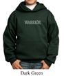 Kids Yoga Hoodie Warrior Text Hoody