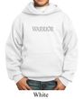 Kids Yoga Hoodie Warrior Text Hoody