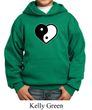 Kids Yoga Hoodie Yin Yang Heart Hoody