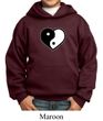 Kids Yoga Hoodie Yin Yang Heart Hoody