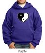 Kids Yoga Hoodie Yin Yang Heart Hoody