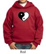 Kids Yoga Hoodie Yin Yang Heart Hoody