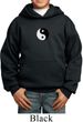 Kids Yoga Hoodie Yin Yang Patch Small Print Hoody